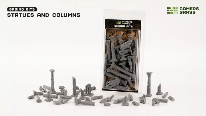 GamersGrass Basing Bits, Statues and Columns