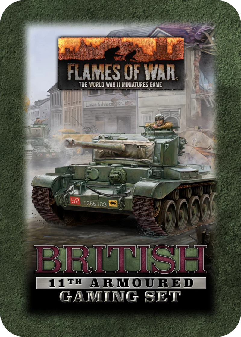 Flames of War: British 11th Armoured Tin (TD048)