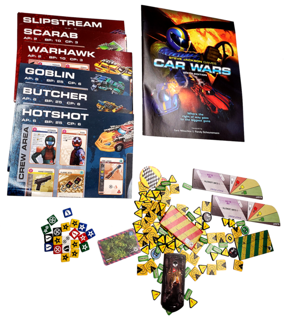 Car Wars Two-Player Starter Set Blue/Green