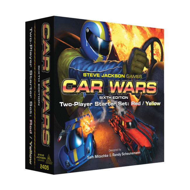 Car Wars Two-Player Starter Set Red/Yellow