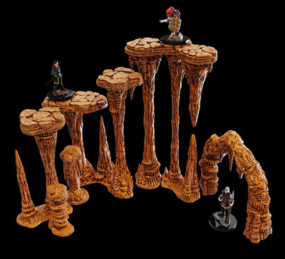 WarLock Tiles: Expansion - Stalactites & Stalagmites