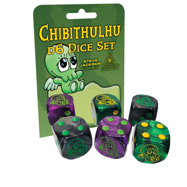 Chibithulhu d6 Dice Set