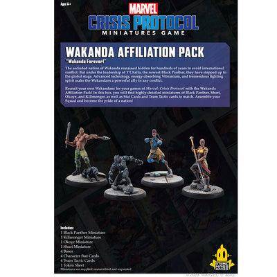 Marvel: Crisis Protocol - Wakanda Affiliation Pack