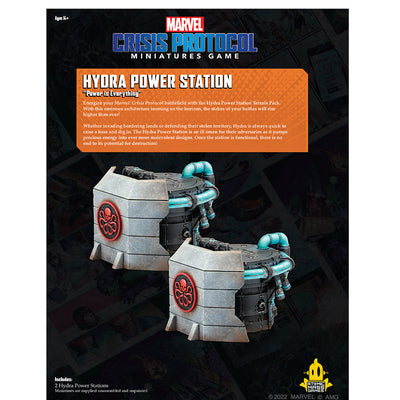 Marvel: Crisis Protocol - Hydra Power Station Terrain Pack