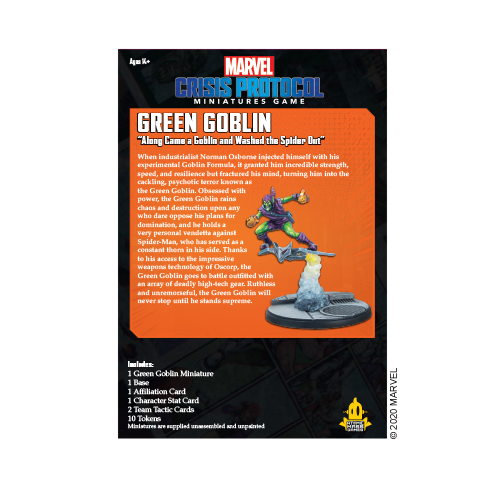 Marvel: Crisis Protocol - Green Goblin