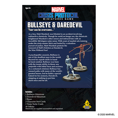 Marvel: Crisis Protocol - Bullseye & Daredevil