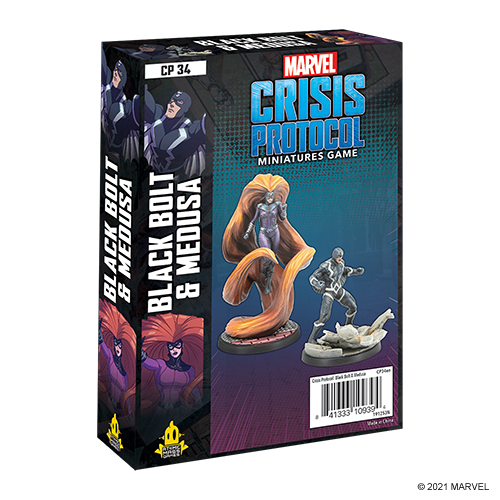 Marvel: Crisis Protocol - Black Bolt and Medusa