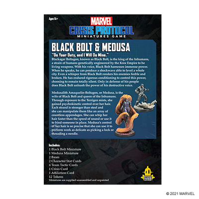 Marvel: Crisis Protocol - Black Bolt and Medusa