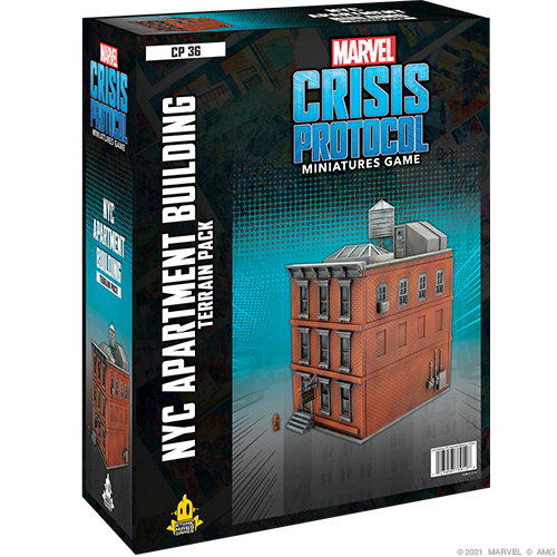 Marvel: Crisis Protocol - NYC Apartment Building Terrain
