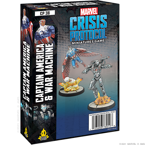 Marvel: Crisis Protocol - Captain America and War Machine