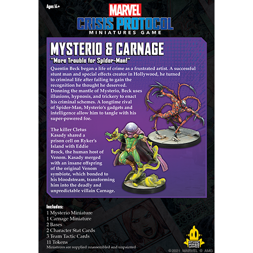 Marvel: Crisis Protocol - Mysterio and Carnage