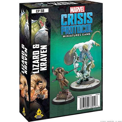 Marvel: Crisis Protocol - Lizard and Kraven