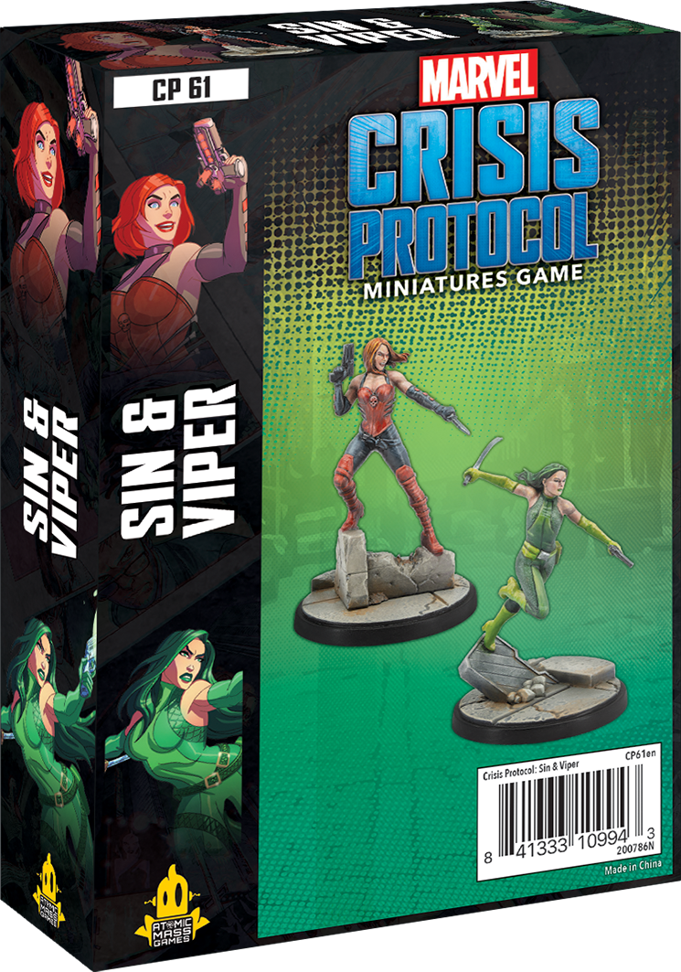 Marvel: Crisis Protocol - Sin and Viper