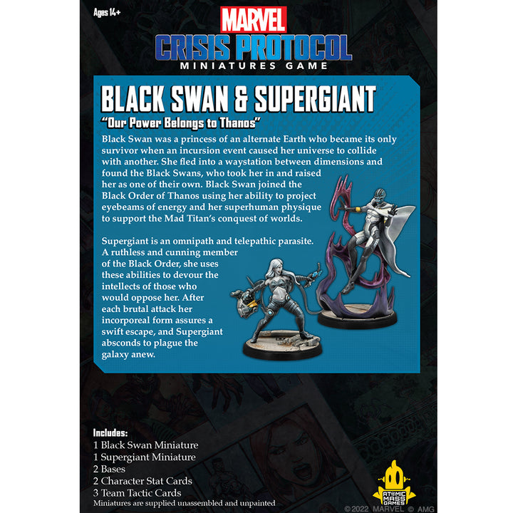 Marvel: Crisis Protocol - Black Swan & Supergiant