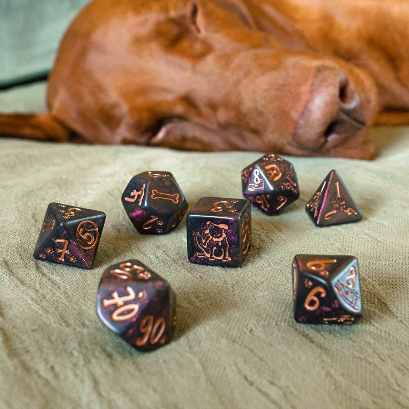 DOGS Dice Set: Luna (Q-Workshop) (SDOG01)