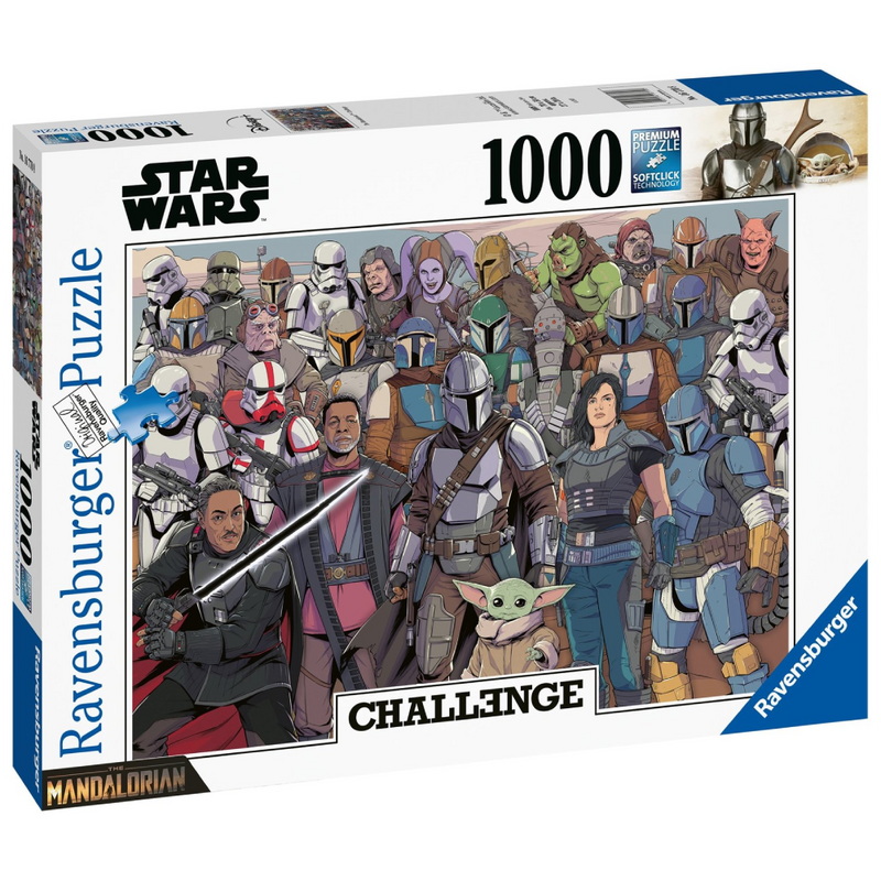 Challenge Puzzle: Baby Yoda (1000 brikker)