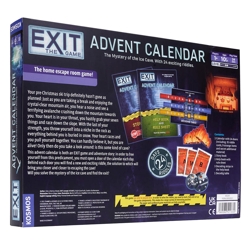 EXIT Advent Calendar - The Mystery of the Ice Cave