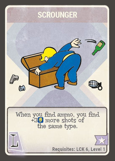 Fallout: The Roleplaying Game Perk Cards