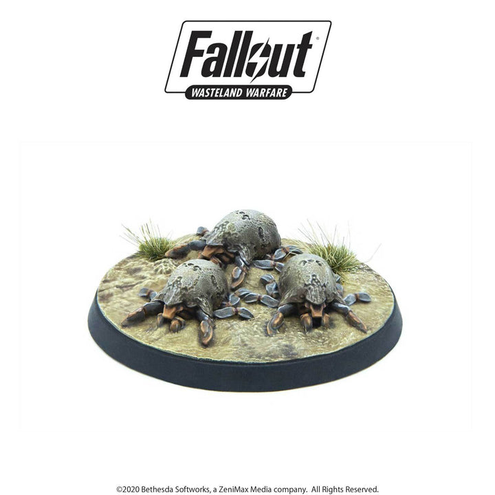 Fallout: Wasteland Warfare - Creatures: Mirelurk Hatchlings + Eggs