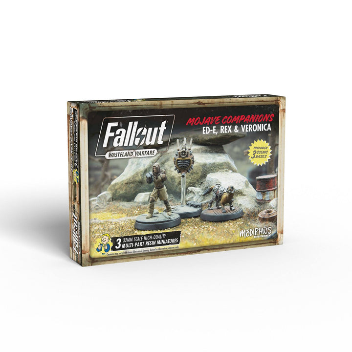 Fallout: Wasteland Warfare - Ed-E, Rex and Veronica