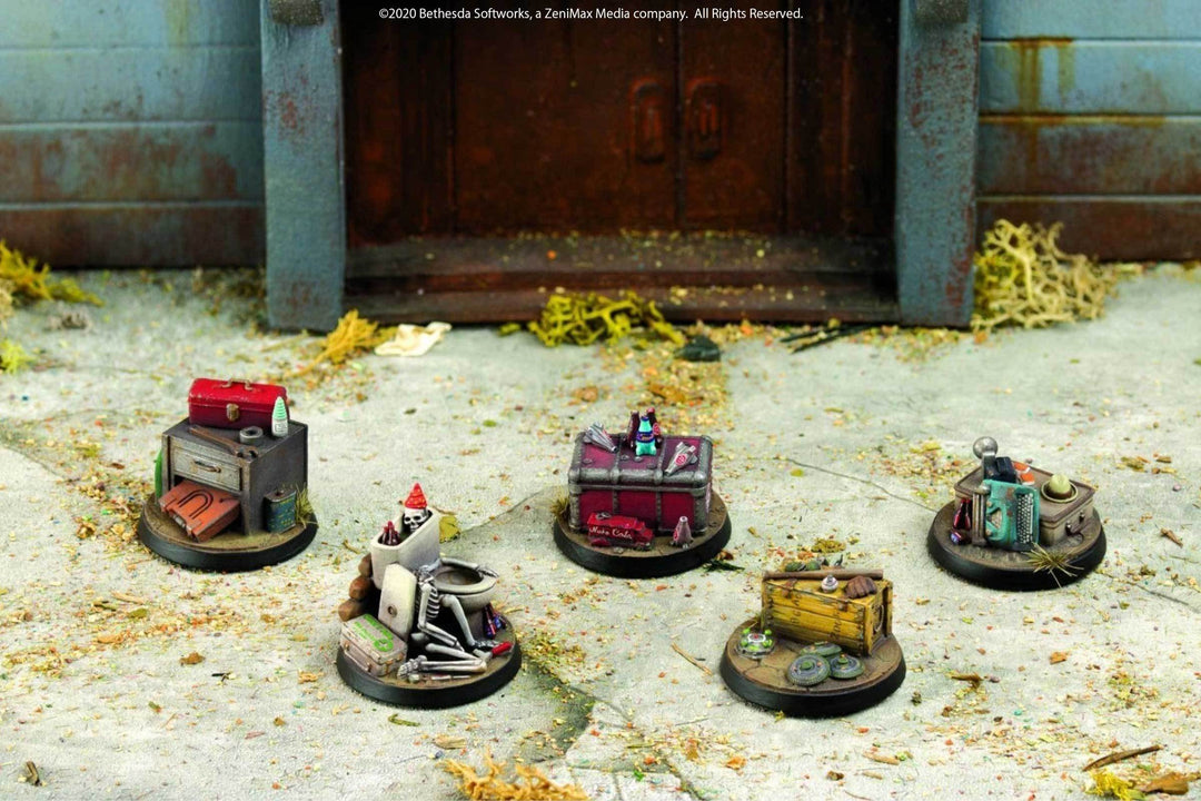 Fallout: Wasteland Warfare - Terrain Expansion: Objective Markers 1