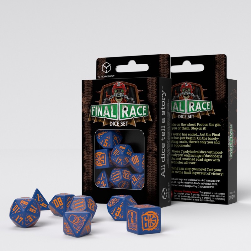 Final Race Dice Set: Road Fever (Q-Workshop) (STFR90)