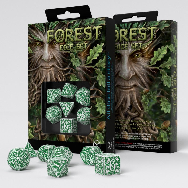 Forest Dice Set: Tundra (Q-Workshop) (SFOR4G)