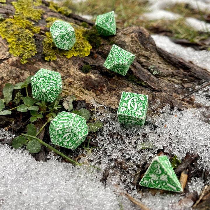 Forest Dice Set: Tundra (Q-Workshop) (SFOR4G)