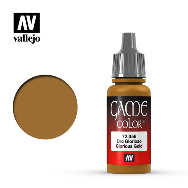 Vallejo Game Color: Glorious Gold (17ml) (72.056)