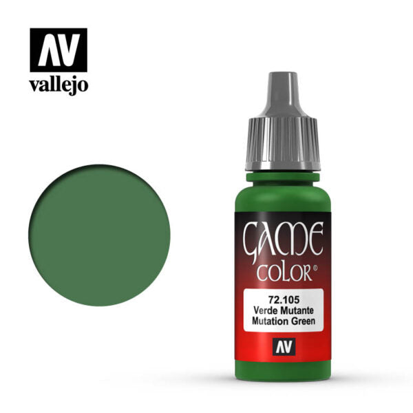 Vallejo Game Color: Mutation Green (17ml) (72.105)