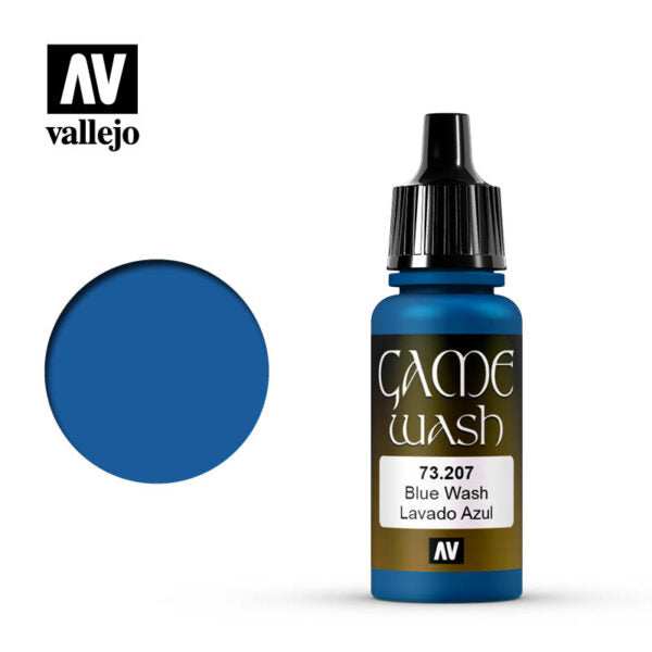 Vallejo Game Color Wash: Blue Wash (17ml) (73.207)