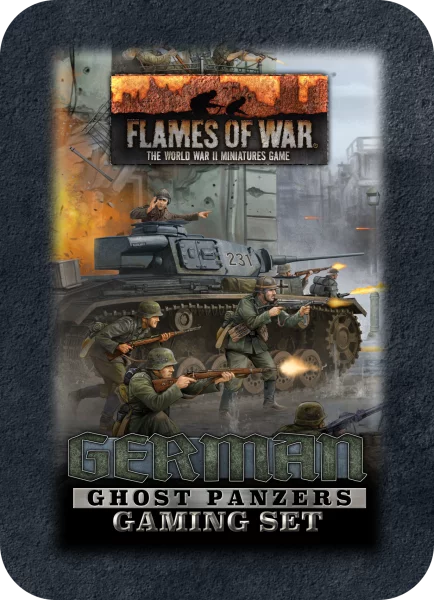 Flames of War: German Ghost Panzers Gaming Set (TD055)