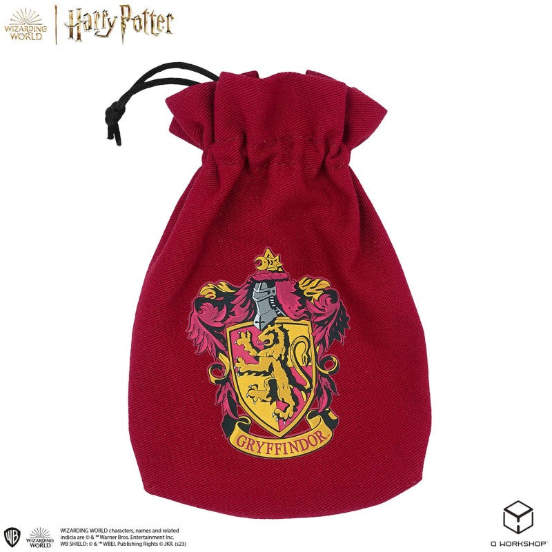 Harry Potter - Gryffindor Dice & Pouch (Q-Workshop) (190142/2023/1/A/D6B)