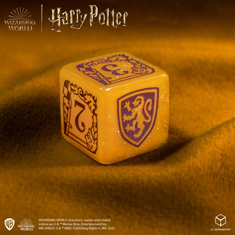 Harry Potter - Gryffindor Modern Dice Set - Gold (Q-Workshop) (190142/2023/1/B)