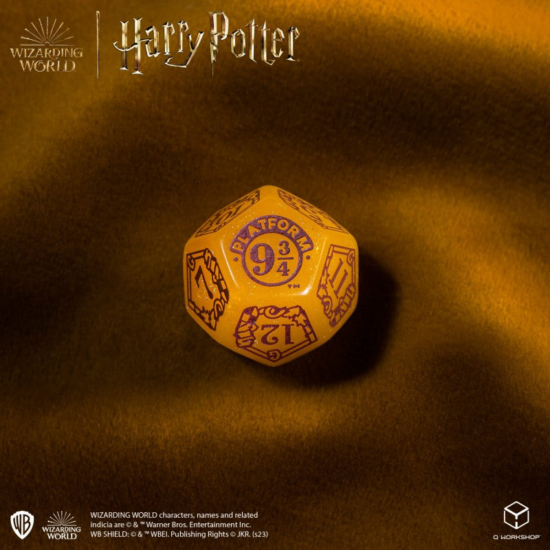 Harry Potter - Gryffindor Modern Dice Set - Gold (Q-Workshop) (190142/2023/1/B)