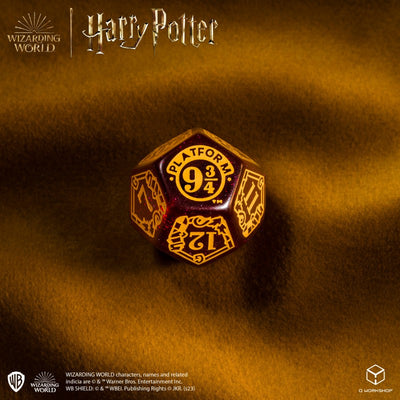 Harry Potter - Gryffindor Modern Dice Set - Red (Q-Workshop) (190142/2023/1/A)