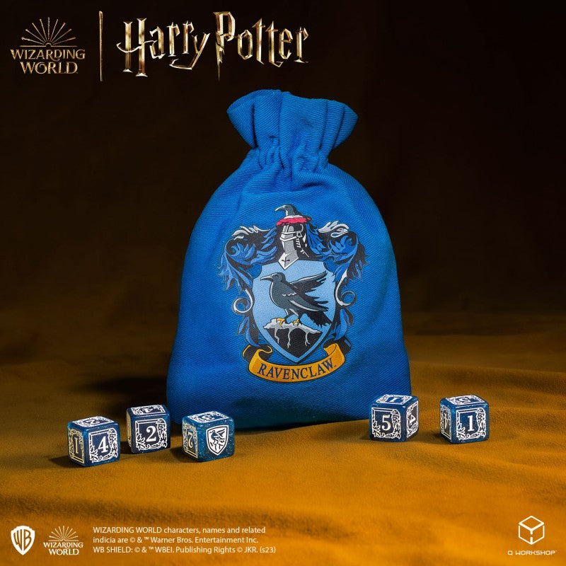 Harry Potter - Ravenclaw Dice & Pouch (Q-Workshop) (190142/2023/3/A/D6B)