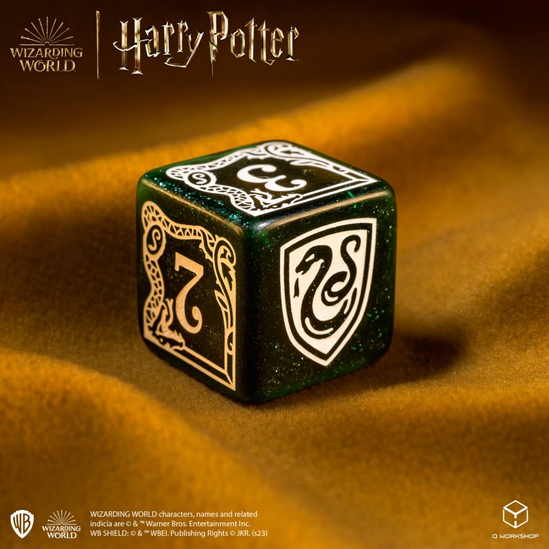 Harry Potter - Slytherin Modern Dice Set - Green (Q-Workshop) (190142/2023/2/A)