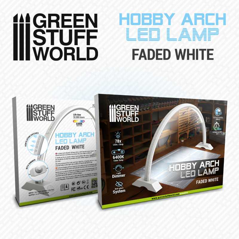 Hobby Arch LED Lamp - Faded White (Green Stuff World)