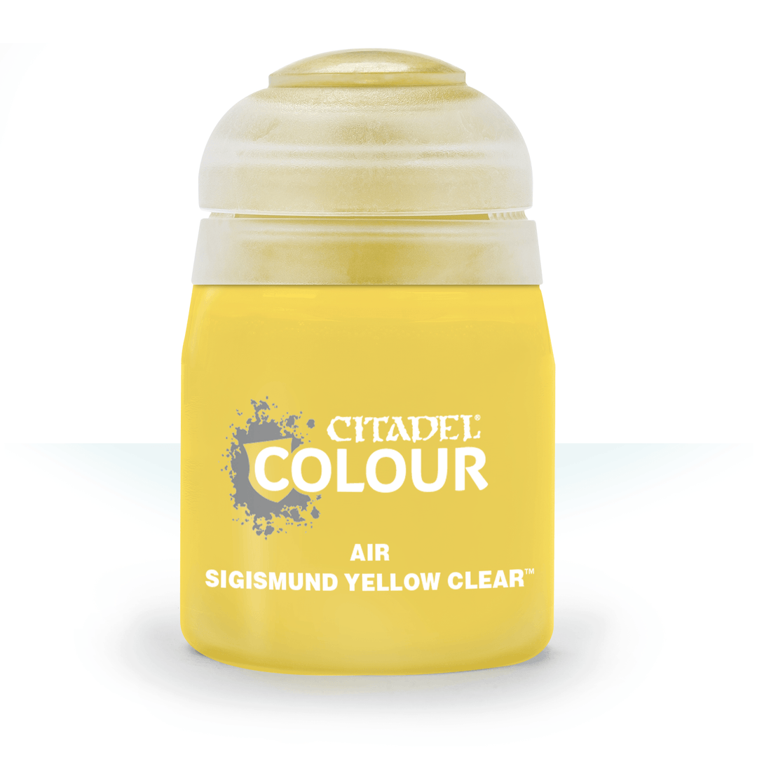 Citadel Air Paint: Sigismund Yellow Clear (374)