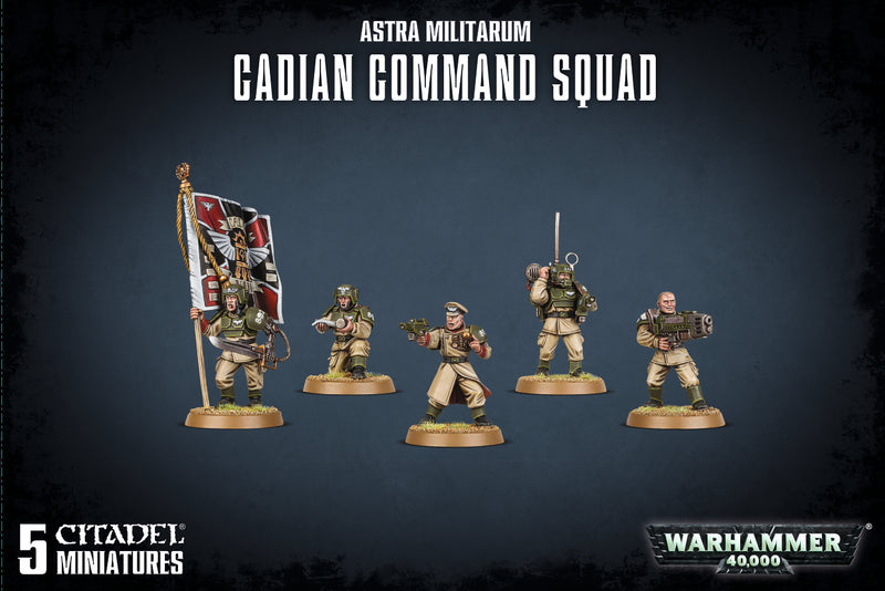Warhammer 40,000: Cadian Command Squad (old version)