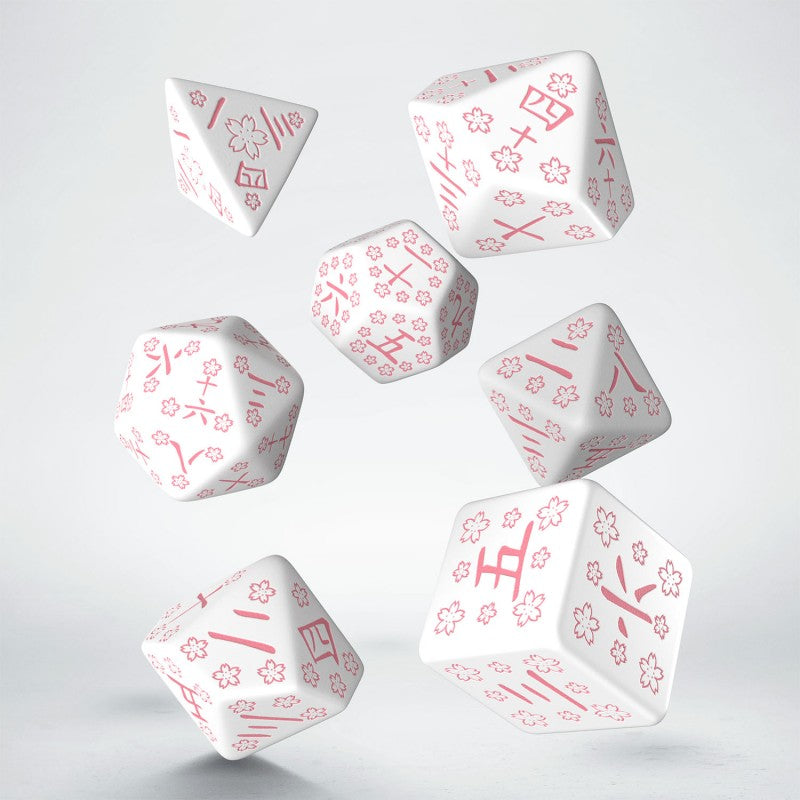 Japanese Dice Set - Cherry Blossom Petals (Q-Workshop) (SKAN3Y)