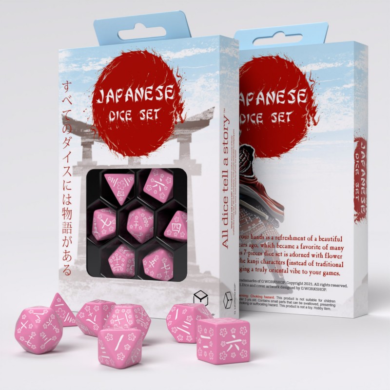 Japanese Dice Set: Sweet Spring Memory (Q-Workshop) (SKAN4R)