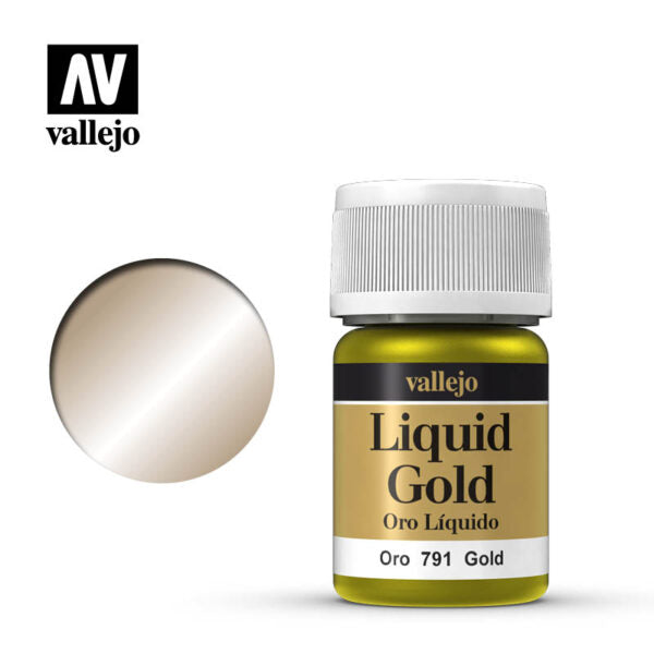 Vallejo Liquid Gold: Gold (70.791)