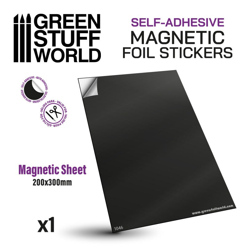 Magnetic Sheet - Self Adhesive (Green Stuff World)