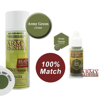 Acrylics Warpaints - Army Green (The Army Painter) (WP1110)