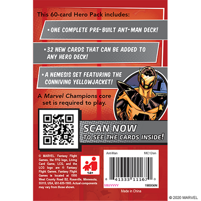 Marvel Champions: The Card Game - Ant-Man Hero Pack