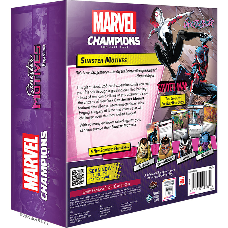 Marvel Champions: The Card Game – Sinister Motives