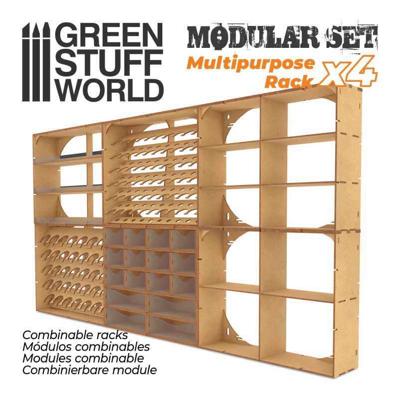 MDF Multipurpose Rack x4 (Green Stuff World)