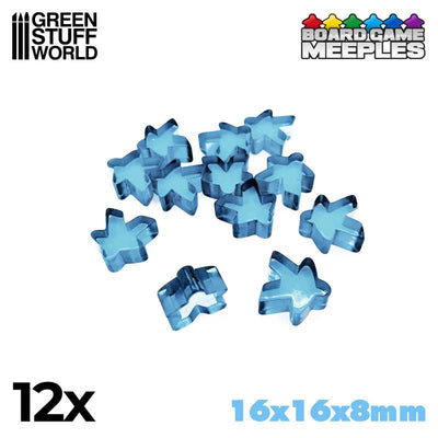 Meeples 16x16x8mm - Light Blue (Green Stuff World)